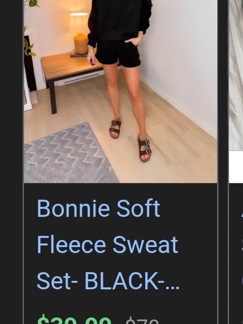 Bonnie Soft Sweat Set Grey